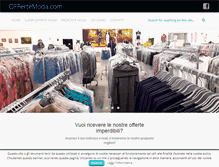 Tablet Screenshot of offertemoda.com